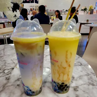 Fresh Taro Milk Bubble