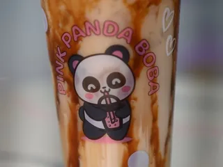Pink Panda Boba