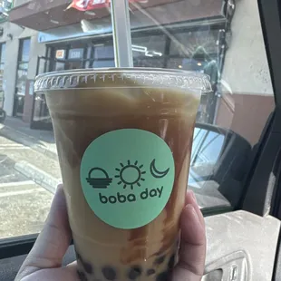 Jazmine oat milk tea