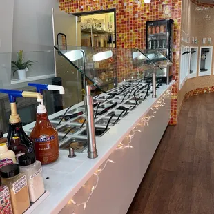 Great selection of toppings