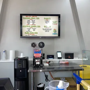 Boba menu