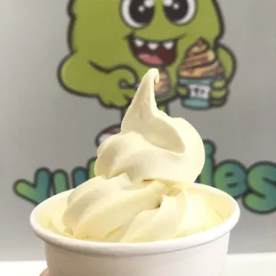 vanilla frozen yogurt