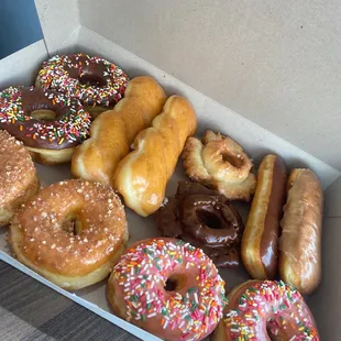 Dozen donuts