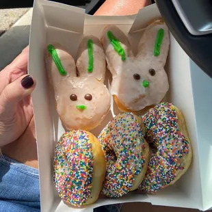 Easter donuts
