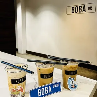 Brown Sugar Milk, Vietnamese Coffee, &amp; House Coffee! Delish!