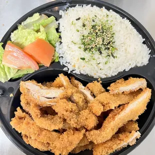 Chicken katsu combo plate
