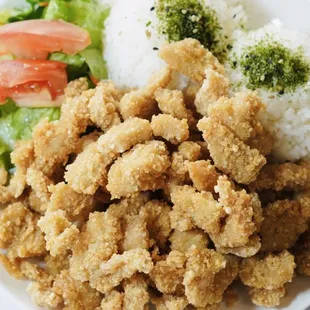 Popcorn chicken combo