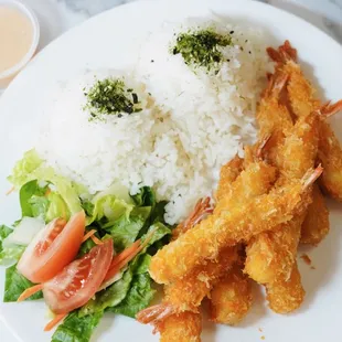 Shrimp tempura combo