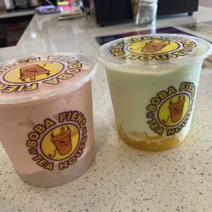 Strawberry Mango Smoothie W/ Lychee