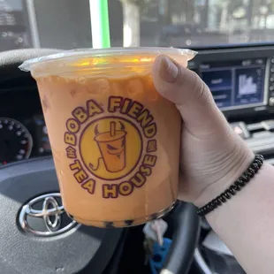 Tiger milk tea