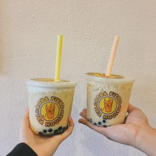 Honey Green Milk Tea