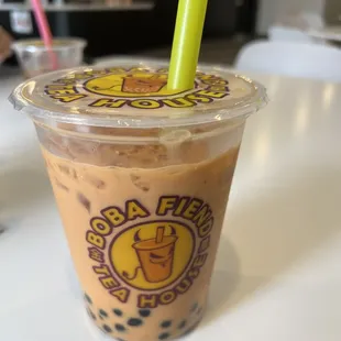 Tiger tea boba