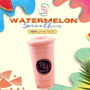 NEW SUMMER DRINK!! -- WATERMELON SMOOTHIE