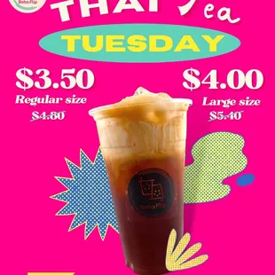 Thai Tea Tuesday!!