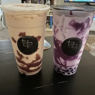 Red Bean Milk Tea