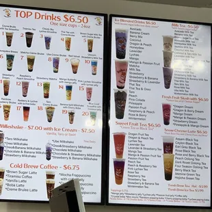 Menus