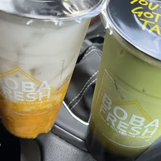Honeydew Matcha Milk