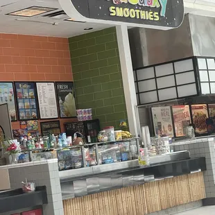 Boba Galaxy smoothies in Food court's