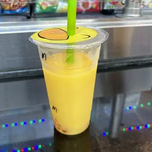 Mango Bubble Smoothie