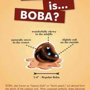 What is boba?