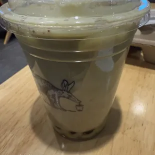 Strawberry Matcha Latte