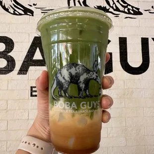 Pandan Caramel Matcha
