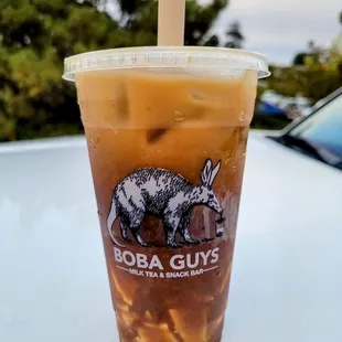 Coffee Mojito w/ Almond Jelly, 24 oz