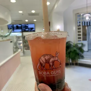 Strawberry Tea Fresca