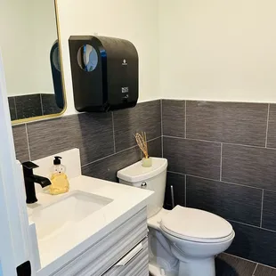 Indoor bathroom