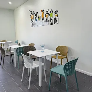 Comfy seating area