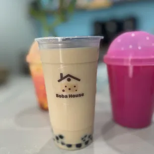Boba milk tea