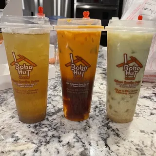 Caramel Green Apple Milk Tea