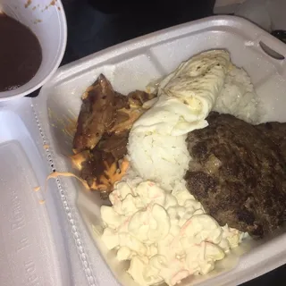 Large Loco Moco Plate