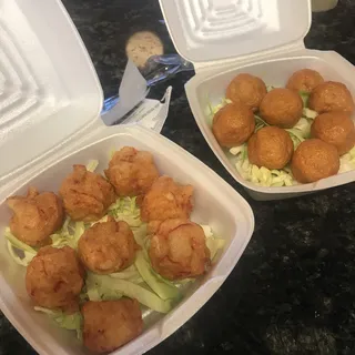 8 Piece Deep Fried Fish Balls