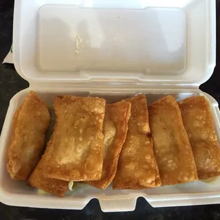 6 Piece Deep Fried Pork Belly Gau Gee