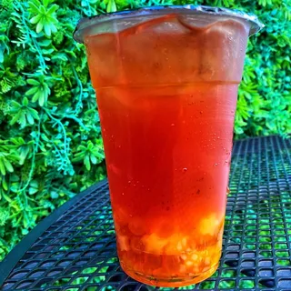 Strawberry Lychee Tea