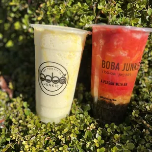 Virgin Pina Colada and Passion Fruit Lava