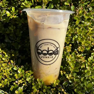 House Signature Milk Tea with Crystal boba