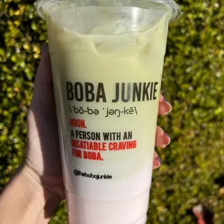 Strawberry Matcha Latte