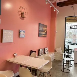 the interior of boba junkie