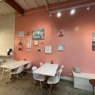 the interior of boba junkie