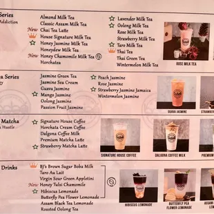 Menu (1/2)