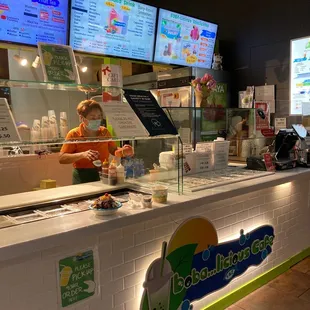 Korean Shave Ice / Vanilla Yogurt with lychee and Azuki