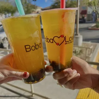 Mango Fruit Tea Iced