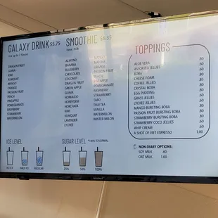 Menu Part 2/3 (as of 01/13/2025)