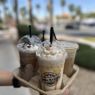 Pumpkin Shake, Pumpkin Oreo, Pumpkin Chai, Pumpkin Cold Brew
