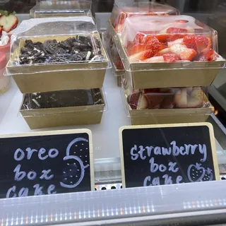 Strawberry Box Cake