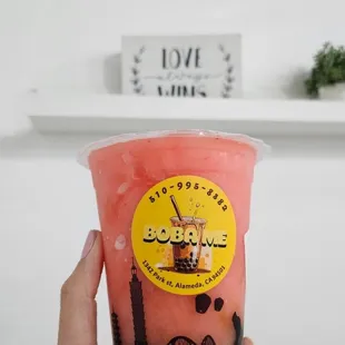 Strawberry slush