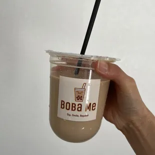 Signature milk tea! Pretty good tea flavor. 50% sweetness was perfect!