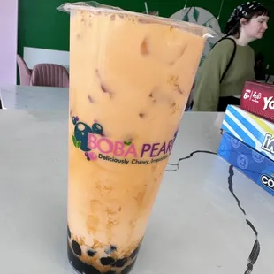a cold drink in a plastic cup